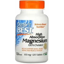 Doctor's Best High Absorption Magnesium Tabletten 120 St.