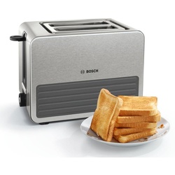 BOSCH Toaster "TAT7S25" grau 2-Scheiben-Toaster Toaster