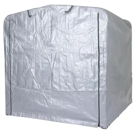 Mendler Fahrradgarage HWC-N61 201 x 201 x 201 cm silber