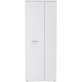 Forte NET106 Schrank 70 180, Mehrzweckschrank, 69 cm x 35 cm x 179 cm, Weiß