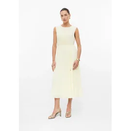 s.Oliver Plissiertes Midi-Kleid Gelb 42