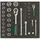 Stahlwille Steckschlüssel-Satz 38-tlg. Metall grün