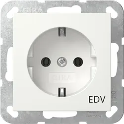 Gira Steckdose Aufdruck EDV 445803