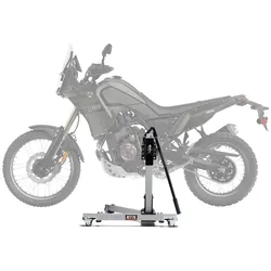 Zentralständer EVOLIFT® für Yamaha Ténéré 700 mit original Motorschutzbügel 19- Shadow Edition (Grundfarbe: Grau)