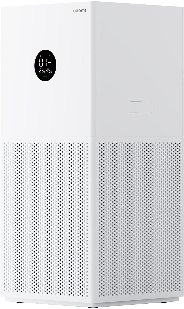 Xiaomi Smart Air Purifier 4 Lite Luftreiniger (beseitigt zu 99,97% Tierhaare, Pollen, Staub, Viren & Aerosole: PCADR 360m3/h, FCADR 120m3/h, optimal für 43m2, Touch Display, App- & Sprachsteuerung)