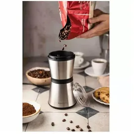 Klausberg Kaffeemühle elektrisch Silber