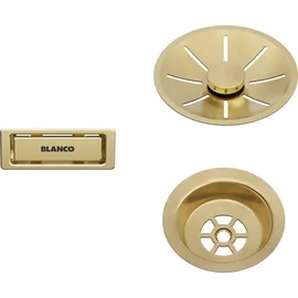 Blanco Ablauf- und Überlaufset für Einzelbecken 203476 satin gold