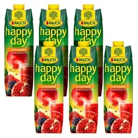 Happy Day Fruchtnektar Granatapfel 6x 1,0 l