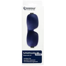 Ohropax Schlafmaske 3D blau