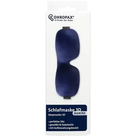 Ohropax Schlafmaske 3D blau