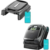 AIPER Scuba X1 Poolroboter 25200 LPH und Surfer S1 Poolskimmer, Oberflächenreinigung, Wasserlinie, Boden und Wand, Poolsauger Ideal für Eingelassene Pools zu 200 m2