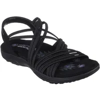 SKECHERS Reggae Slim - Sunnyside 163185-BBK, Women sandals, Black,
