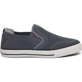 Mustang Slipper Slipper Textil - Weiß/Grau - 42