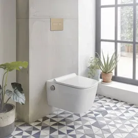 TECE TECEneo Set Dusch-WC mit WC-Sitz Weiß