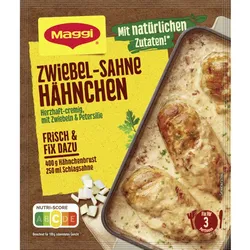 Maggi Zwiebel-Sahne Hähnchen 26G