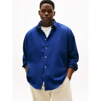 Tommy Hilfiger Big & Tall Langarmhemd Große Größen, Button-Down-Kragen