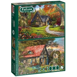 Jumbo Spiele Puzzle 11294 Dominic Davison The Woodland Cottage, 1000 Puzzleteile