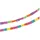 Papstar Girlande Papier 2,5 m Ø 7 cm 20 St. Bunt