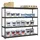 Proregal Schwerlastregal Metall 200x120x45 cm Anthrazit