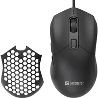 Sandberg FlexCover 6D Gamer Mouse (Kabelgebunden), Maus Schwarz