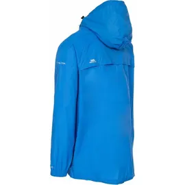 Trespass Qikpac Jacket Kompakt Zusammenrollbare Wasserdichte Regenjacke, Blau (Cobalt), L