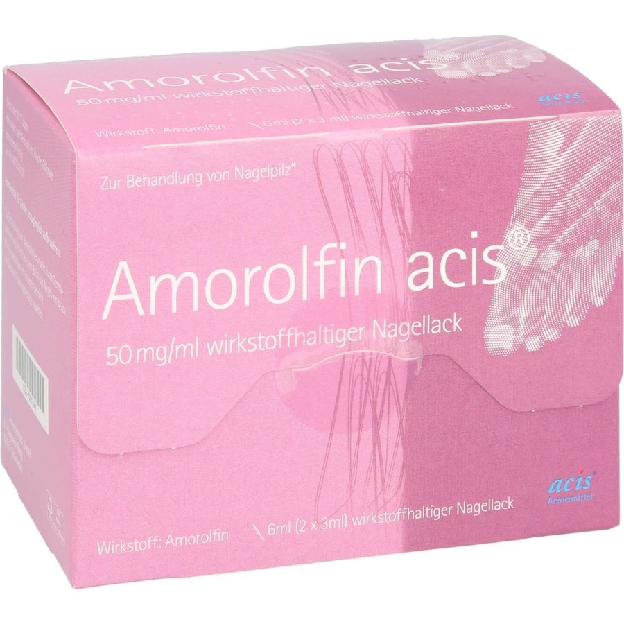 acis Arzneimittel AMOROLFIN acis 50 mg/ml wirkstoffhalt.Nagellack Nagelpilz 006 l