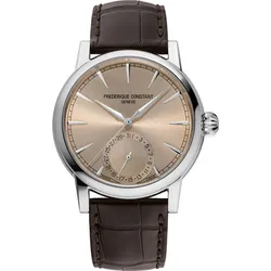 Frederique Constant Manufacture Classic Date FC-706SAL3H6 - Sonnen guilloche,braun - 40mm