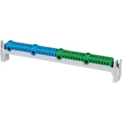 Eaton 302505 KSK Steckklemme. 1x N-Potenzial, 1x PE-Potenzial, 2x 2,5-25 mm2 und je 14x 0,5-4 mm2, hohe Version KSK-H-2N/2PE-KLV