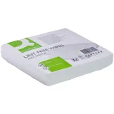 Q-Connect alfw100qca 200 x 200 mm fusselfreie Wischtücher – Weiß (100 Stück)