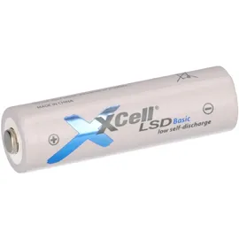 XCell 2x XCell Mignon AA Akku LSD Basic Ni-MH 1,2V 2100mAh