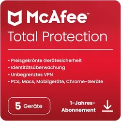 McAfee Total Protection|| Download & Produktschlüssel - Lizenz - Firewall/Securi