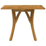vidaXL Gartentisch 85x85x75 cm Massivholz Akazie