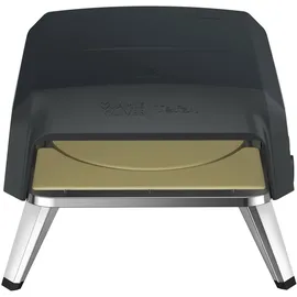 Tefal Pizzaofen "Jamie Oliver by Tefal Pizza Pronto, kompakter Gaspizzaofen für Zuhause", schwarz, B:45cm H:30cm T:58,3cm, Pizzaöfen, 360 drehender Pizzastein, bis zu 400 C, inkl. Pizzaschaufel, JM4168