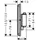Hansgrohe ShowerSelect Comfort E Duschthermostat Unterputz für 2 Verbraucher Brushed Black Chrome 15578340