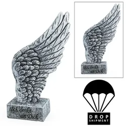 NOOR living Grabschmuck, Flügel L, grau
