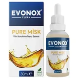 evonox clean Wäscheduft für Trocknerbälle – Pure Misk – 30 ml Duftessenz für Wolltrocknerbälle, vegan & hautfreundlich
