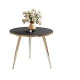 lookway Soleil Gold Schwarz Marmor 50 x 47 x 50 cm