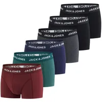 JACK & JONES Boxershorts Herren 6er Pack Pack 2