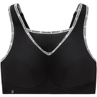 GLAMORISE Sport-Bustier mit bestem Halt - Schwarz Unterwäsche Damen