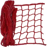 Universal Schutznetz Meterware | 1 m Breite | Rot | UV- & wetterbeständiges Sicherheitsnetz aus hochfestem Polypropylen (HTPP) | Für Balkon, Terrasse, Treppe & Geländer | Made in Germany