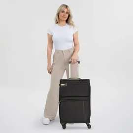 d & n Travel Line 6704 4-Rollen 65 cm / 61 l schwarz