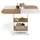 Costway Küchentisch 120 x 77 cm beige/weiß