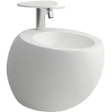 Laufen Alessi one Wand-Bidet, 1 Hahnloch, 390x585mm, verdeckter Überlauf, H8309717573041,