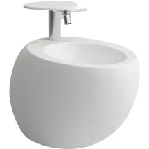 Laufen Alessi one Wand-Bidet, 1 Hahnloch, 390x585mm, verdeckter Überlauf, H8309717573041,