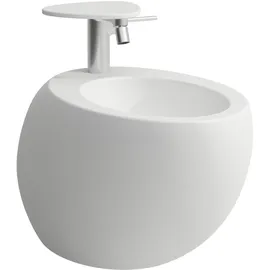 Laufen Alessi one Wand-Bidet, 1 Hahnloch, 390x585mm, verdeckter Überlauf, H8309717573041,