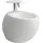 Laufen Alessi one Wand-Bidet, 1 Hahnloch, 390x585mm, verdeckter Überlauf, H8309717573041,