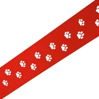 zaun|zu® Sichtschutzstreifen PREMIUM Dekor Tapsi 255 x 1 cm Rot