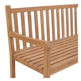 vidaXL Garten-Eckbank 185 x 185 x 90 cm Braun