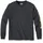CARHARTT Long Sleeve in dunkelgrau/orange | Gr.: XXL