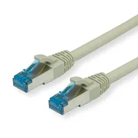Value Patchkabel Cat.6A (Class EA) S/FTP (PiMF), LSOH, grau